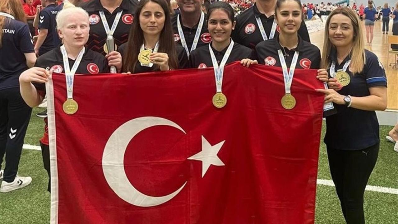 19 Yaş Altı Golbol Kadın Milli Takımı Avrupa şampiyonu oldu