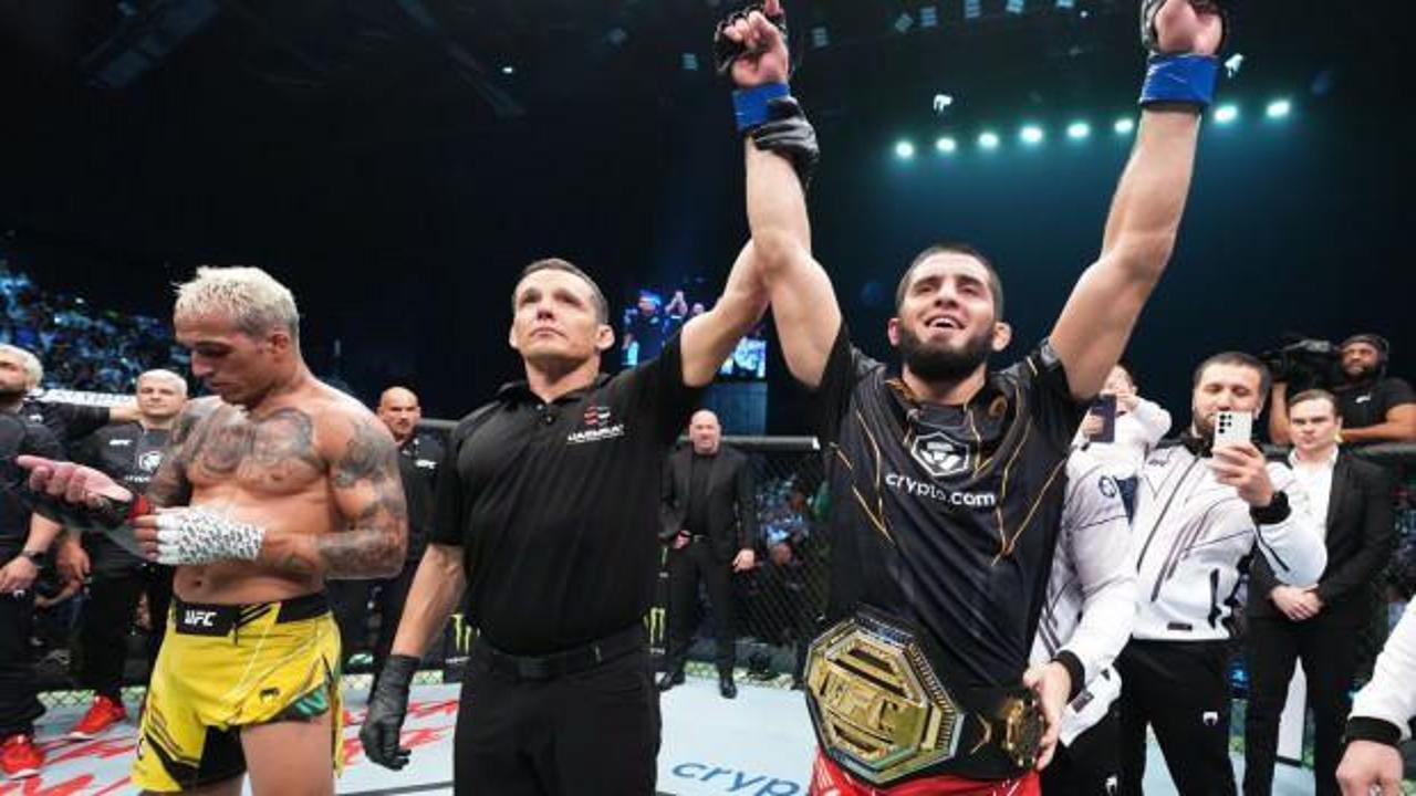 Dünyanın beklediği maçta kazanan Islam Makhachev oldu!