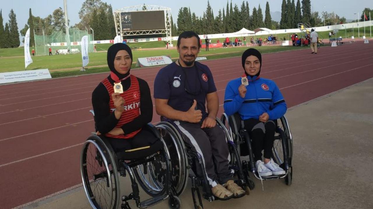Bağcılarlı engelli milli atletler dünya şampiyonasında