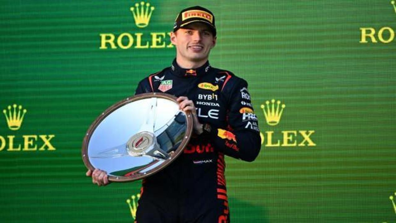 F1 Avustralya Grand Prix’sini Verstappen kazandı