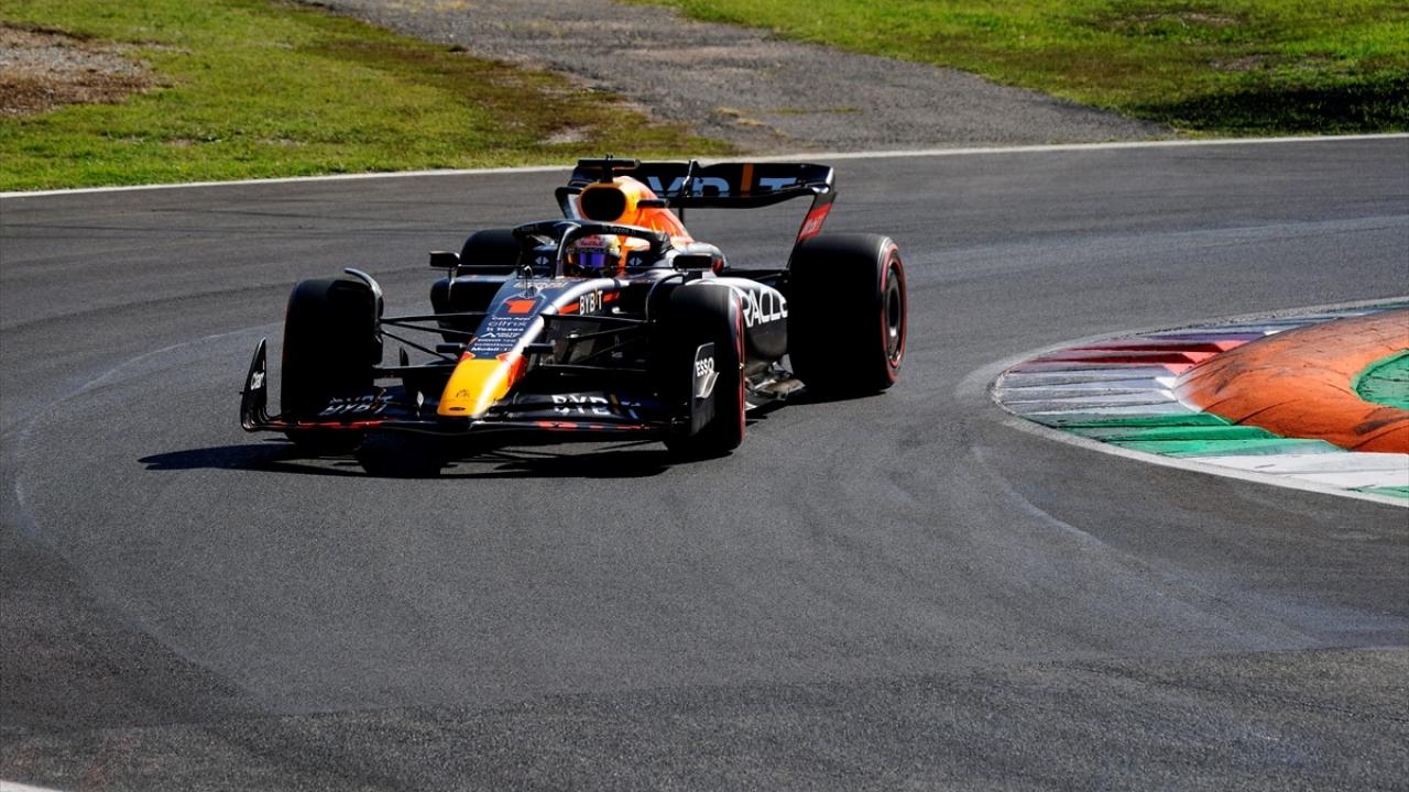İtalya GP’de zafer Verstappen’in