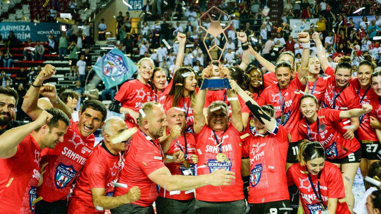 Konyaaltı Belediyespor’dan tarihi başarı! Avrupa şampiyonu oldu