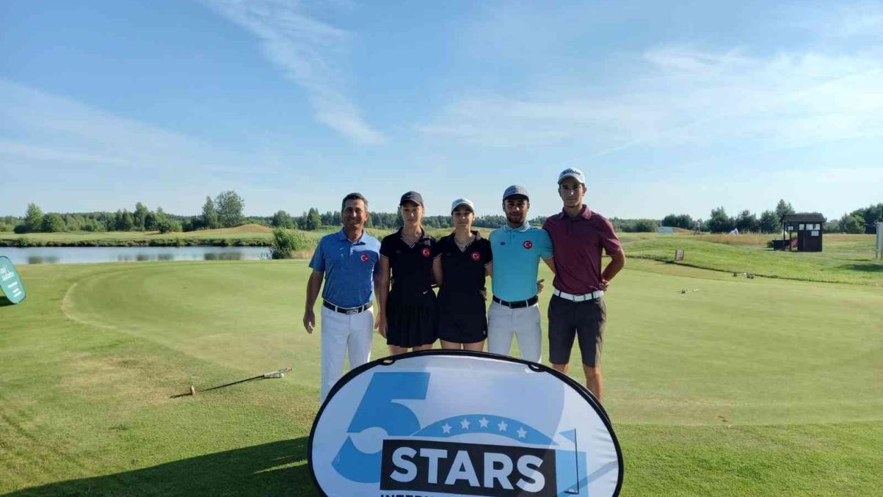 Milli golfçüler, Polonya’da 6 kupa kazandı