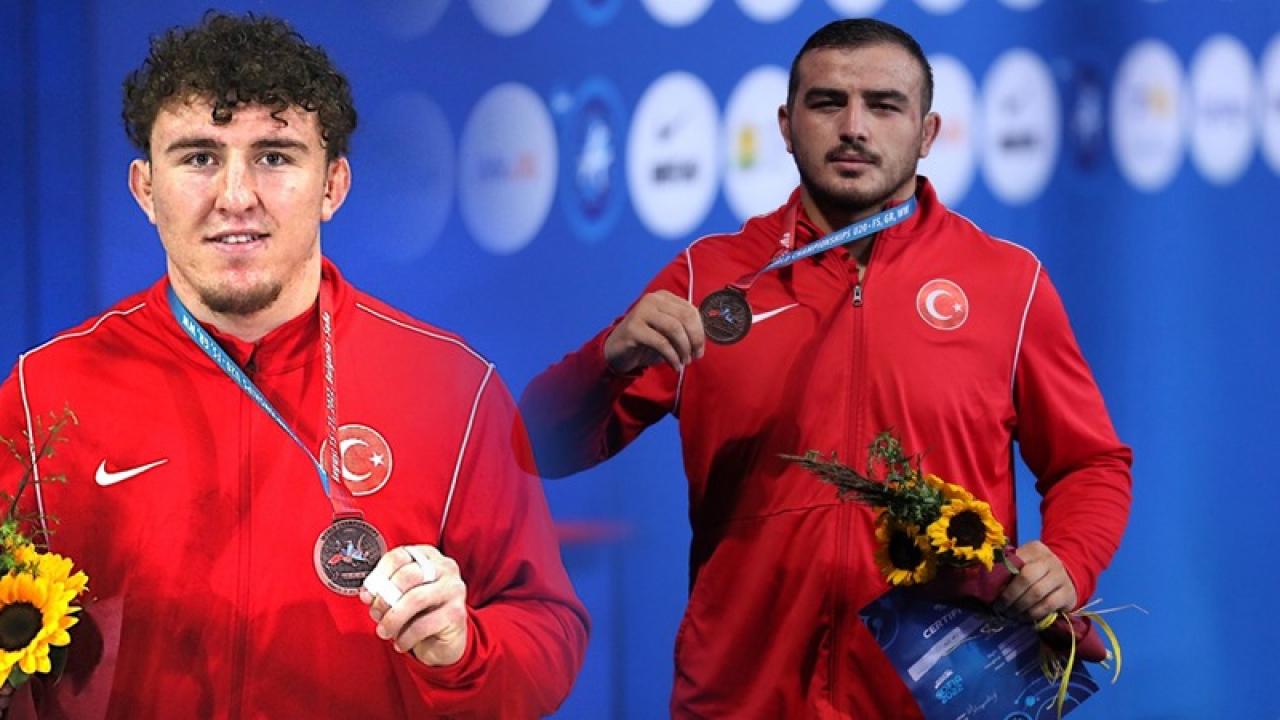 Milli güreşçilerden Bulgaristan’da 2 bronz madalya!