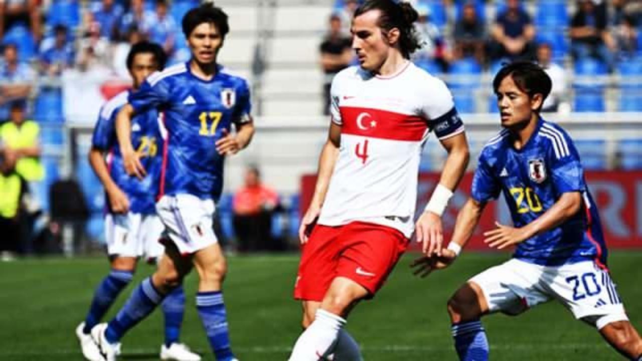 Milli Takım özel maçta Japonya’dan 4 yedi!