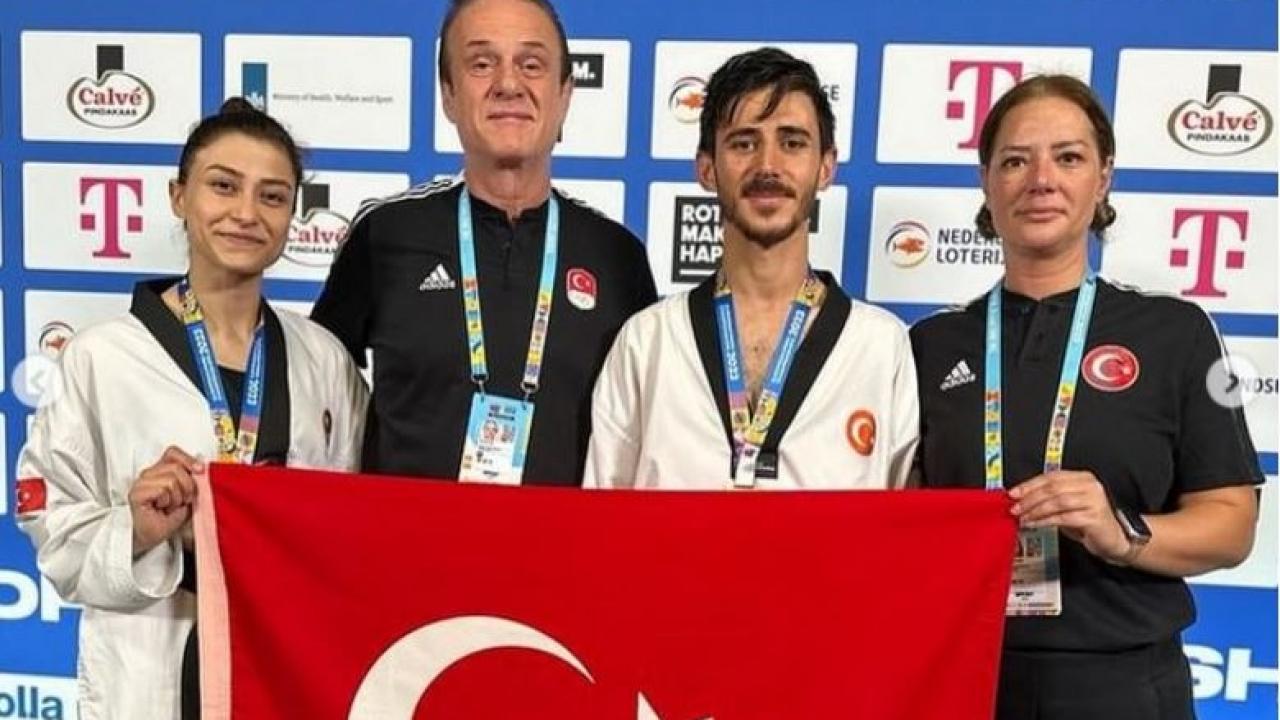 Para Taekwondocular Avrupa’yı fethetti