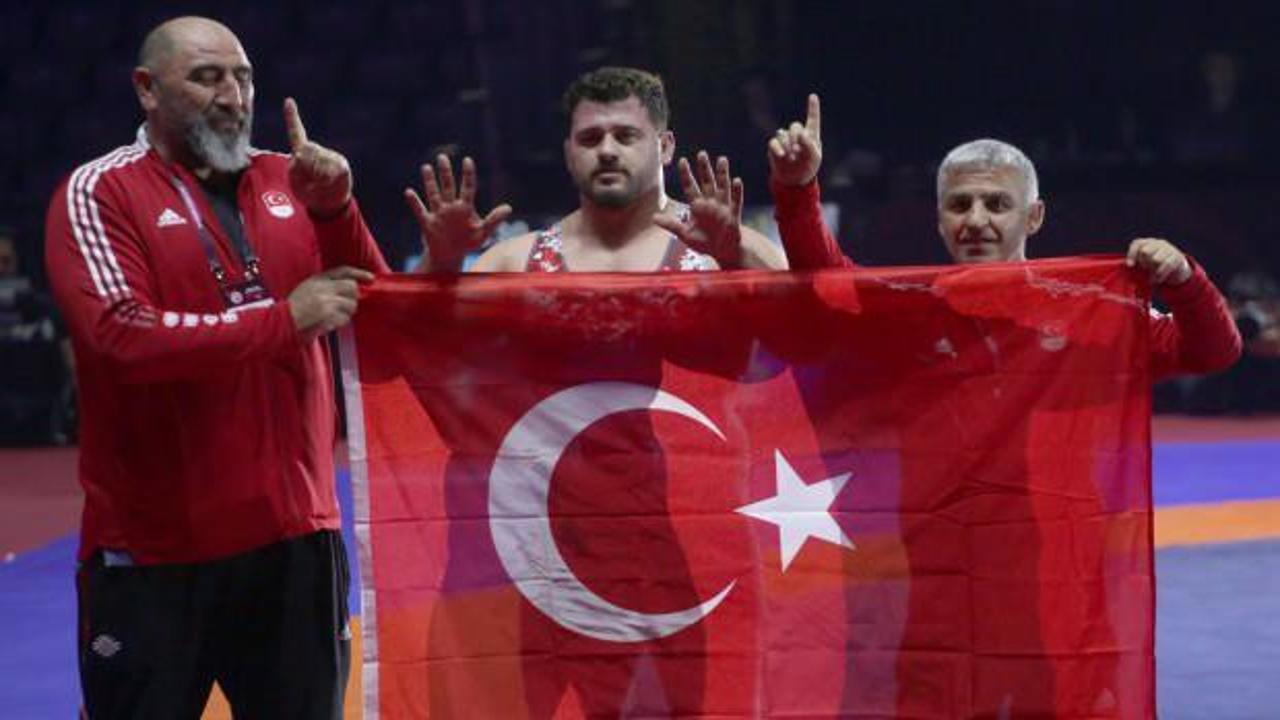 Rıza Kayaalp, 12. kez Avrupa şampiyonu!