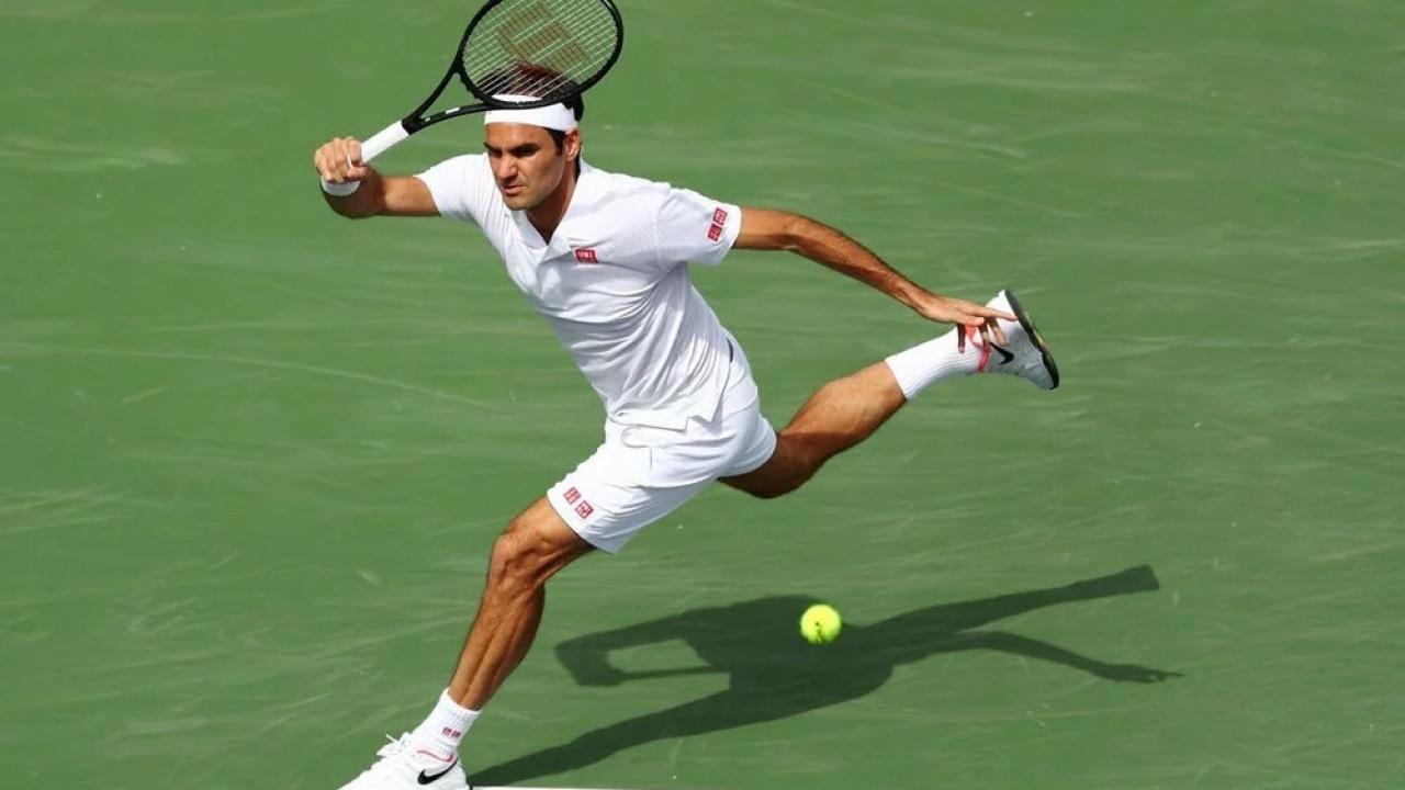 Roger Federer kortlara veda ediyor!