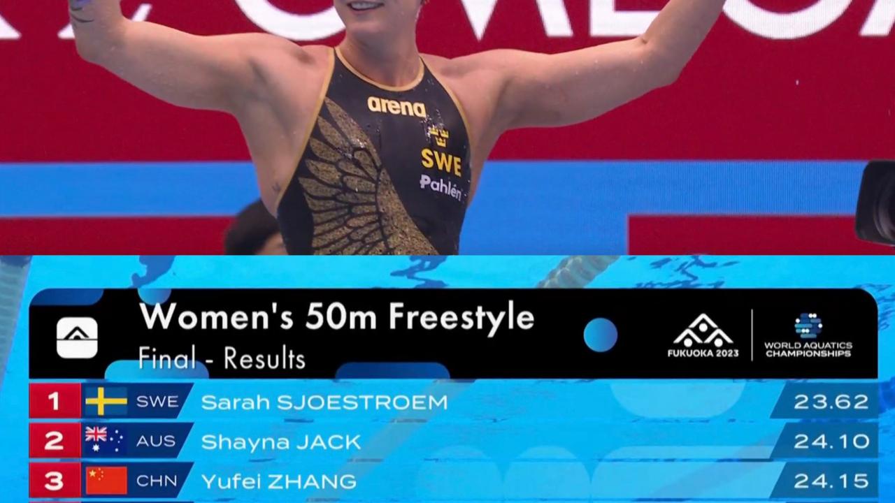 İsveçli Sarah Sjöström’dan tarihi başarı!