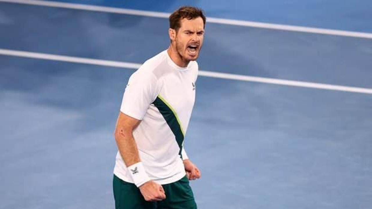 Tam 5 saat 45 dakika sürdü! Andy Murray 3. tura yükseldi