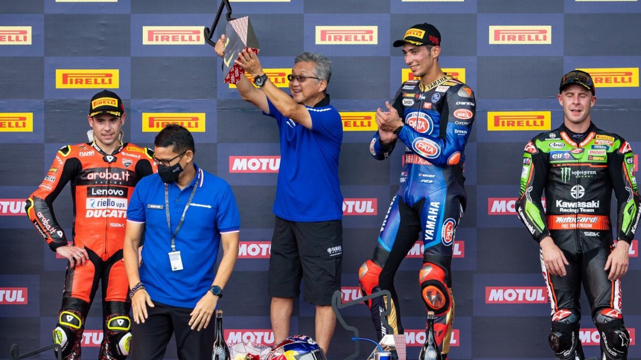 Toprak Razgatlıoğlu Endonezya’da birinci oldu