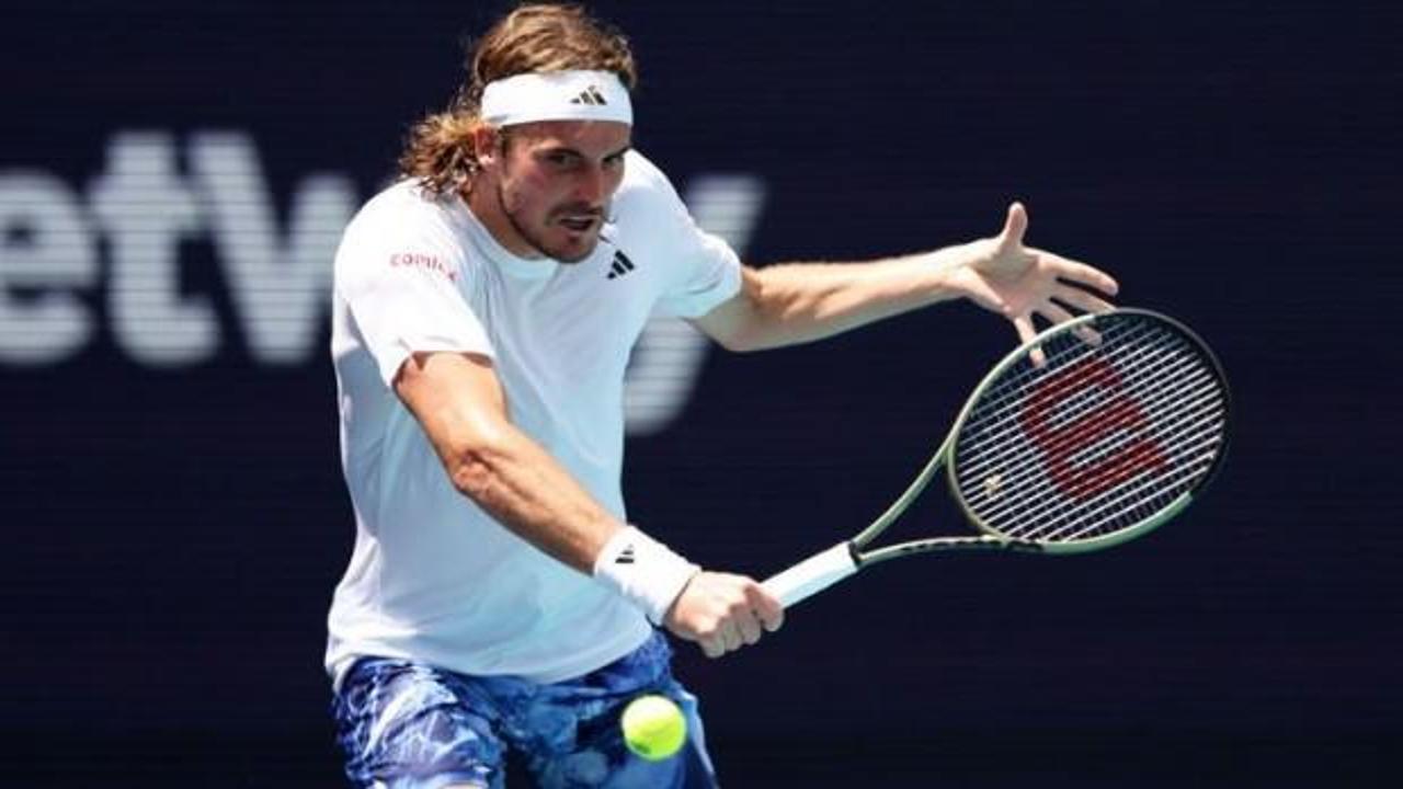 Tsitsipas’tan Miami Açık’a erken veda!