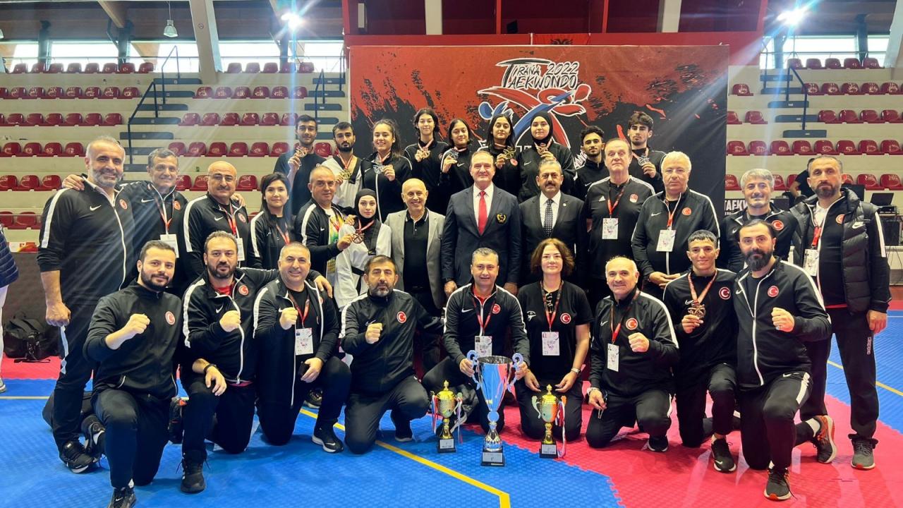Türkiye, tekvandoda Avrupa şampiyonu
