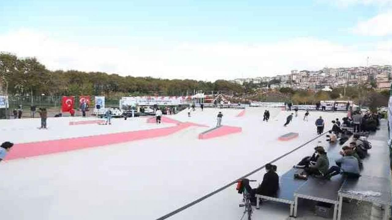 Türkiye’nin en büyük kaykay pisti Eyüpsultan’da!