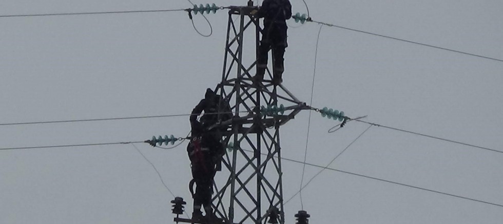 25 metrede zorlu onarım çalışması