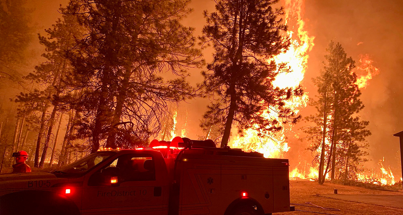 ABD’deki orman yangınında can kaybı 2’ye yükseldi