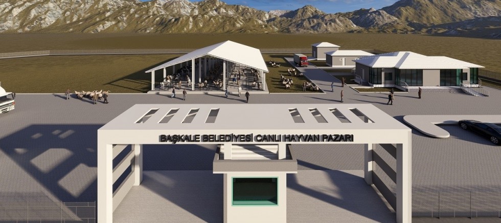 Başkale’de canlı hayvan pazarı kuruluyor