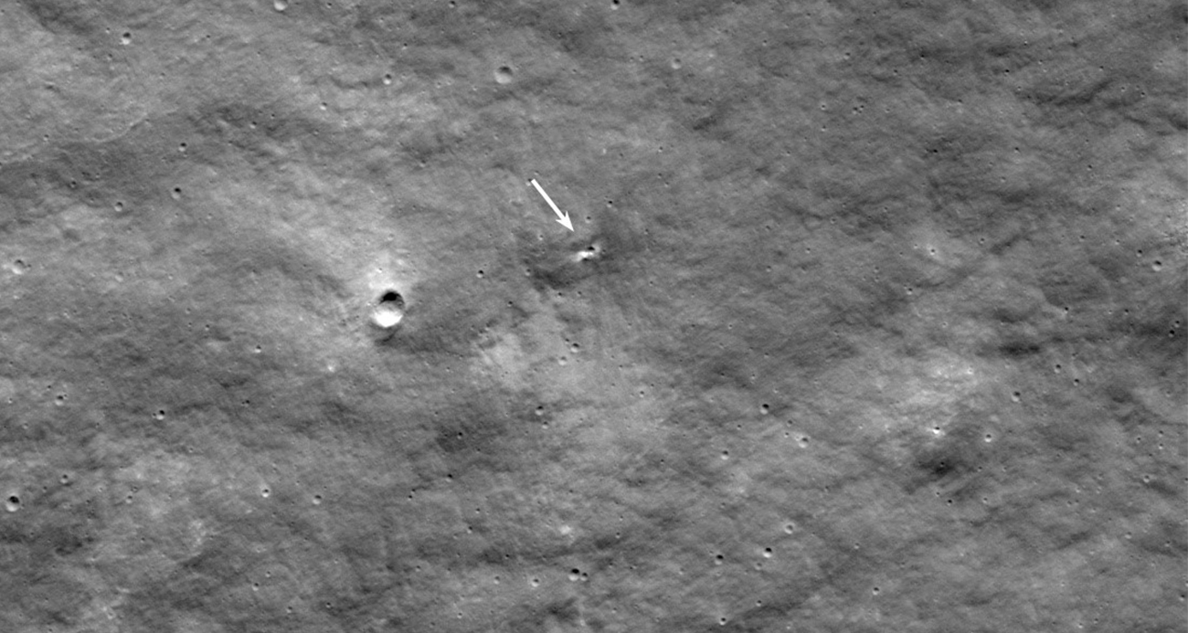 Rusya’nın Ay yüzeyine çarpan uzay aracı 10 metre çapında krater oluşturdu