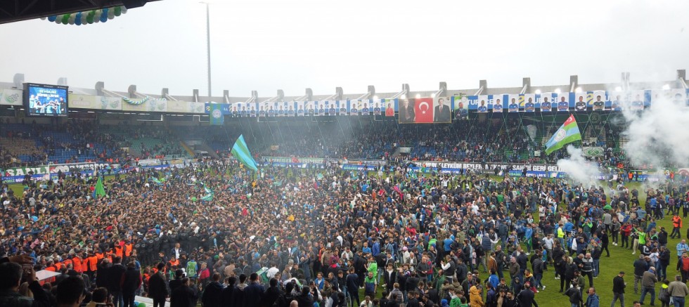 Çaykur Rizespor, Spor Toto Süper Lig’e yükseldi