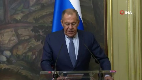 Lavrov: ”Vaatlere güvence verilmediği sürece, ilerleme kaydedilemez”