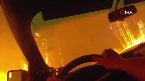 ABD’de alevlerin arasında nefes kesen kurtarma operasyonu