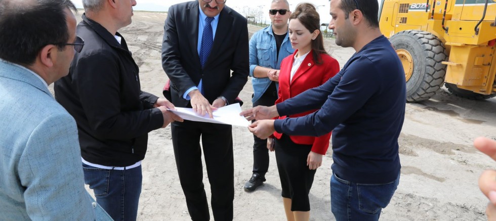 Erçek Flamingo Parkı için çalışmalar başladı