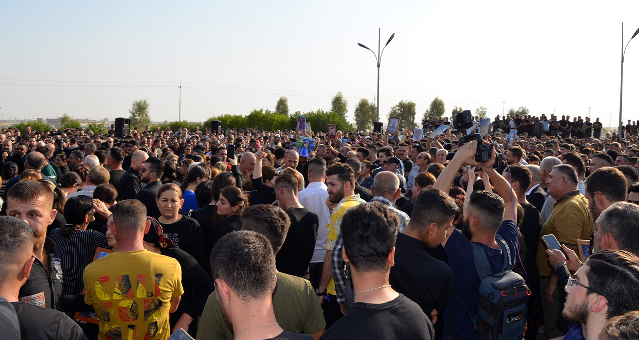 Musul’daki yangın faciasında ölen 114 kişi defnedildi