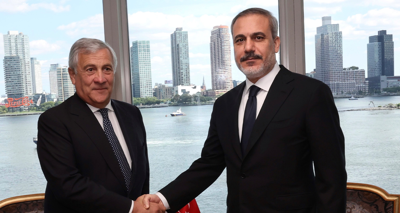 Dışişleri Bakanı Fidan, İtalyan mevkidaşı Tajani’yle görüştü