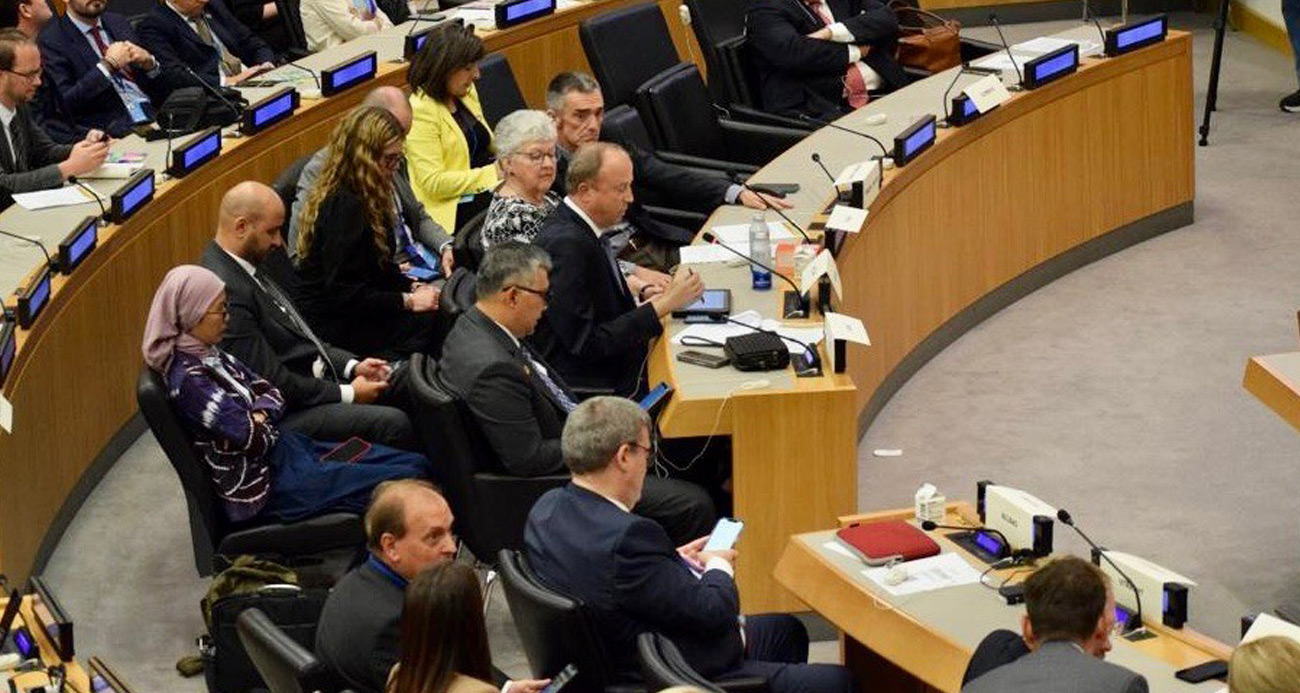 Turan Hançerli, BM kürsüsünden dünyaya seslendi