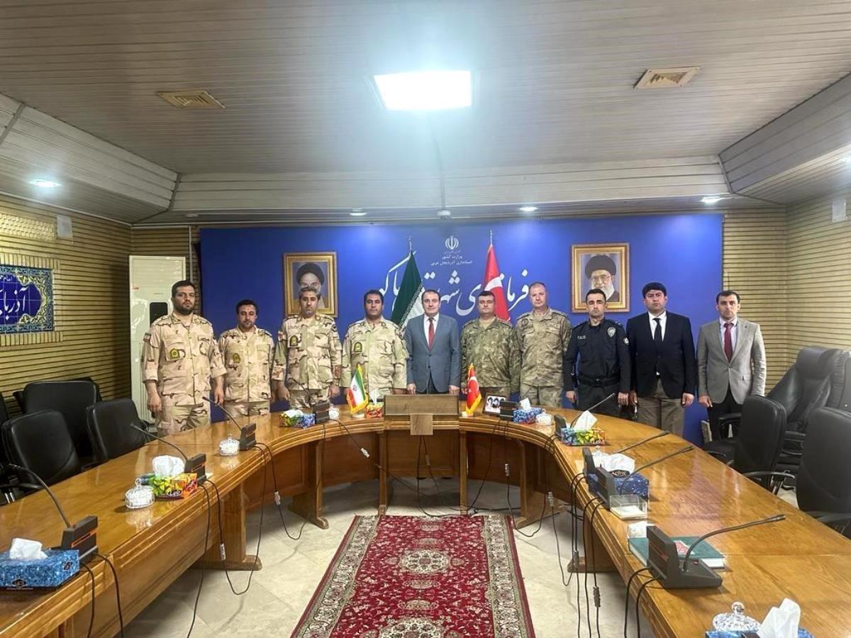 Van’ın Çaldıran Kaymakamı İran’da sınır güvenliği toplantısına katıldı