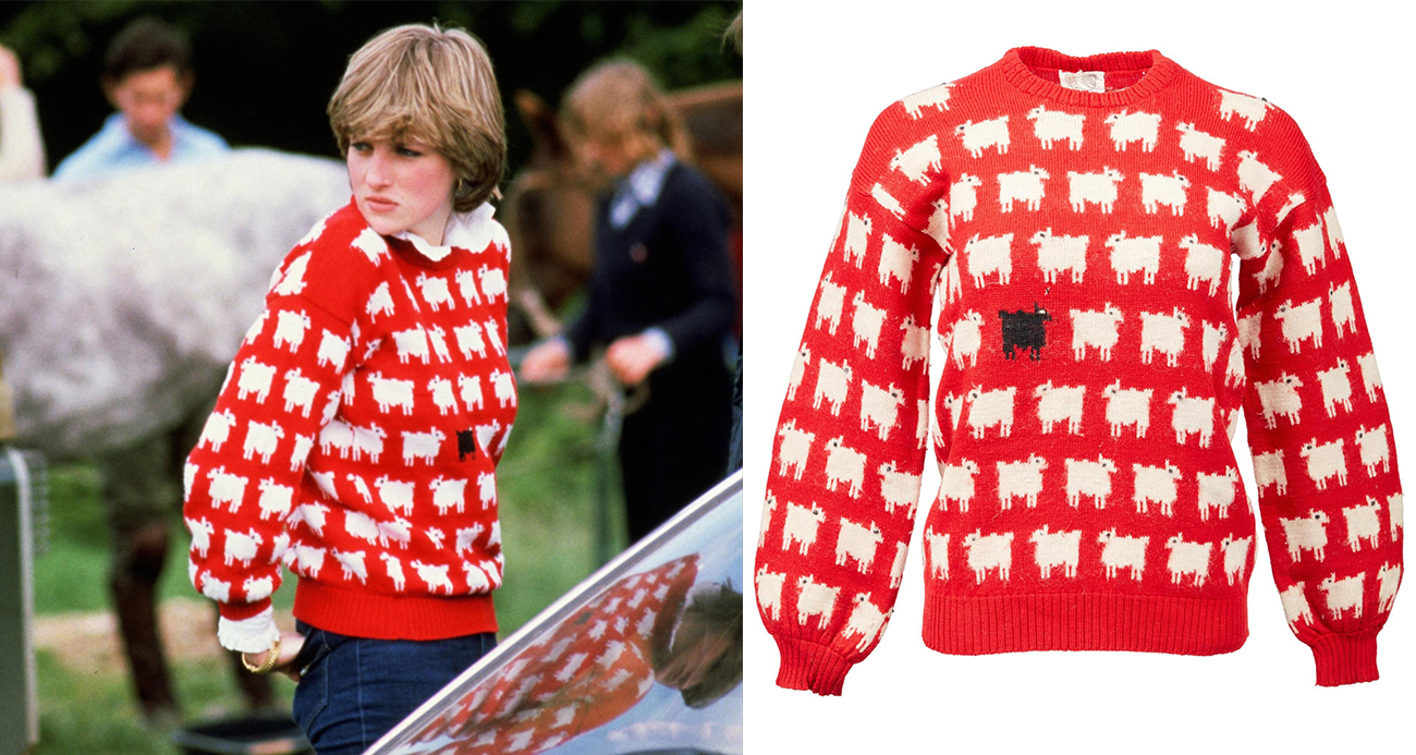 Prenses Diana’nın ikonik kazağı 1,14 milyon dolara satıldı