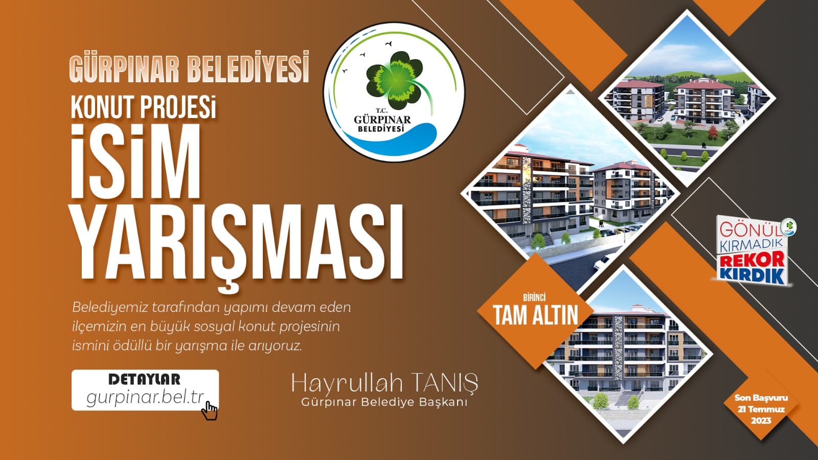 Konut Projesi İsim Yarışması Başladı