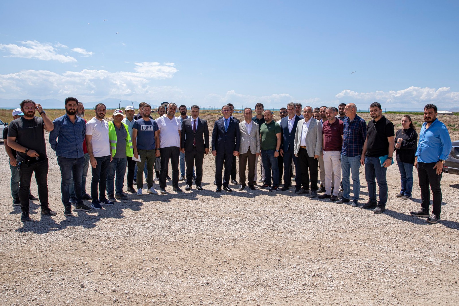 Van Sahil Yolu’nda çalışmalar devam ediyor