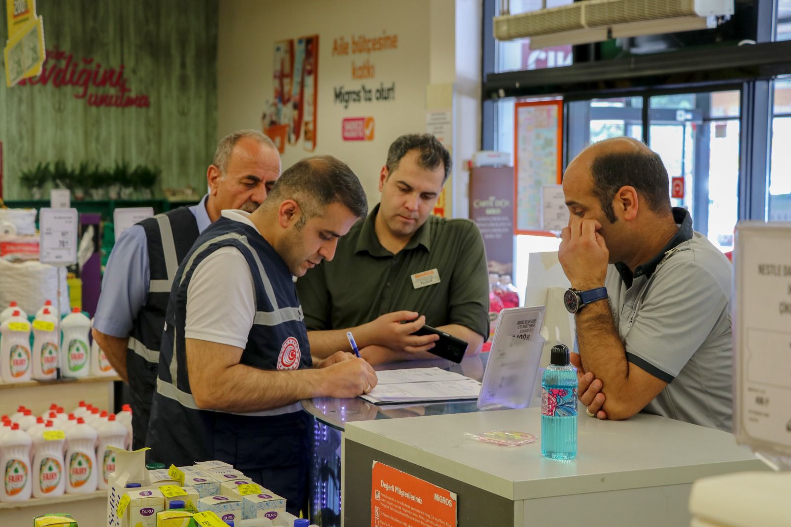 Van’da bayram öncesi denetim yapılıyor