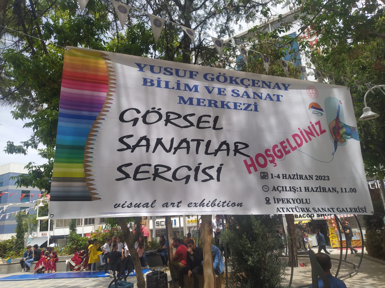 Van’da öğrencilerin eserleri sergilendi