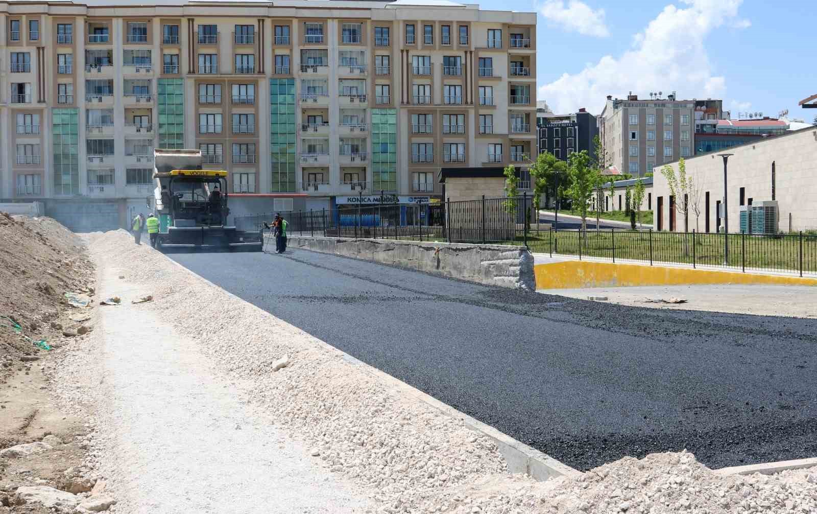 Beşyol Millet Bahçesi yolu asfaltlandı