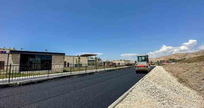 Beşyol Millet Bahçesi yolu asfaltlandı