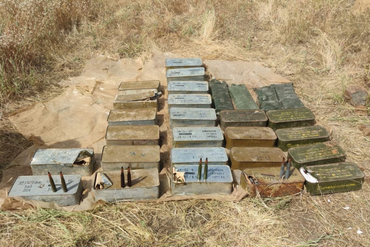 MSB: “PKK’ya ait 2 bin 160 adet Doçka makineli tüfek mühimmatı ele geçirildi”