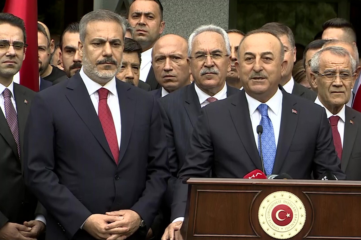 Dışişleri Bakanlığı’nda devir teslim töreni