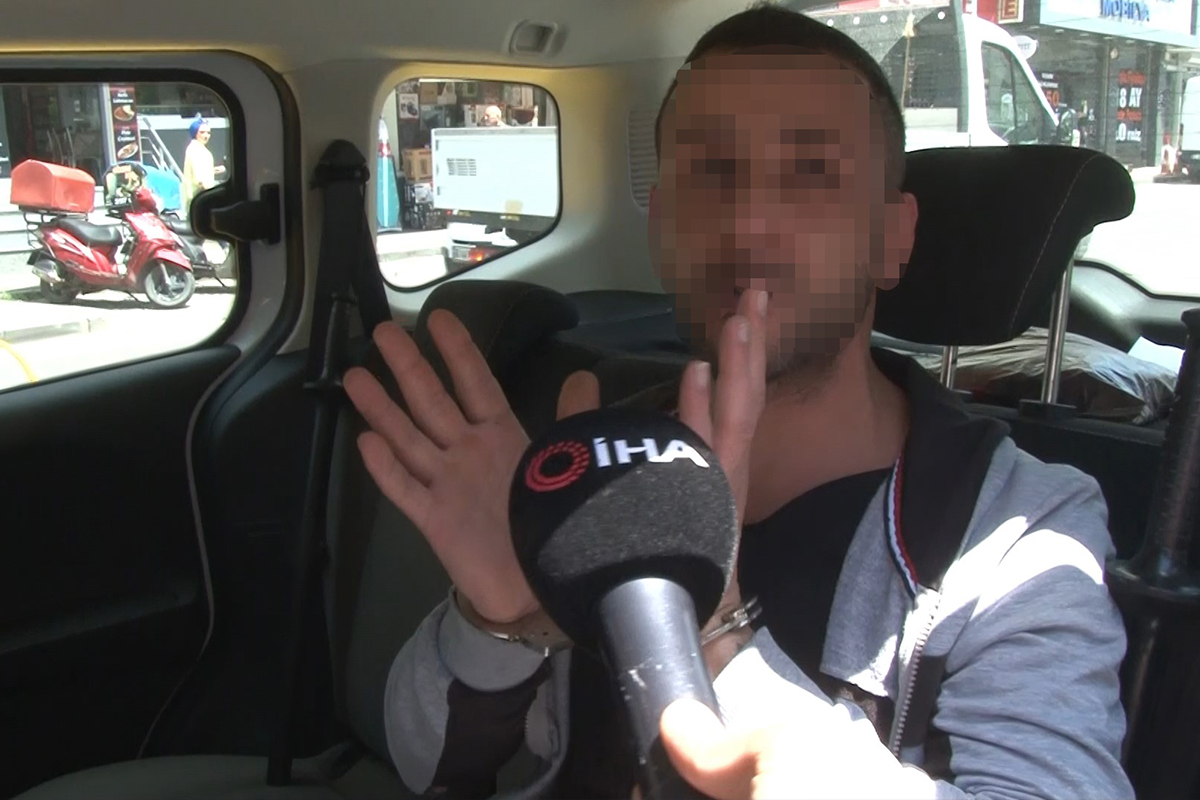 Pendik’te polise taşla saldıran şahıs adliyeye sevk edildi