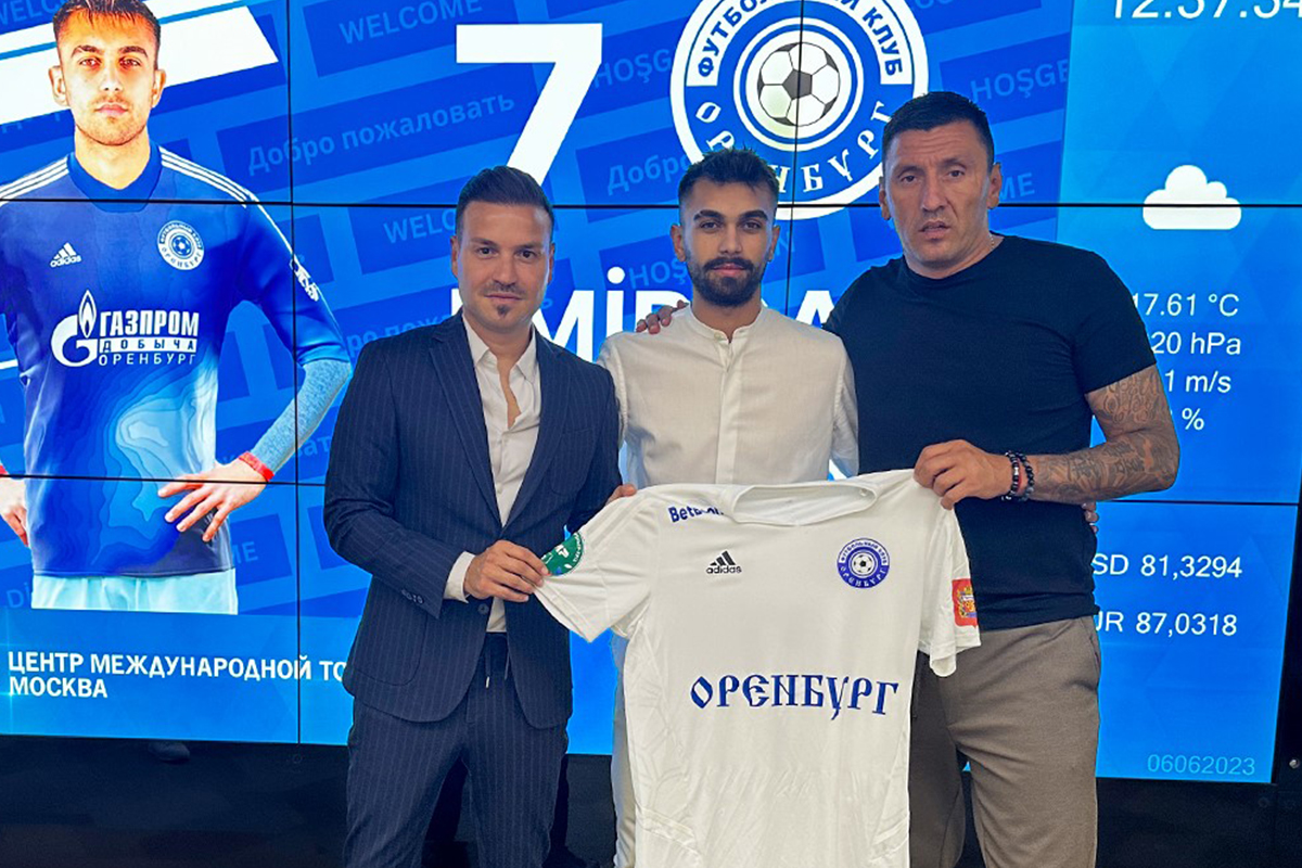 Altınordulu Emircan Gürlük, Orenburg’da