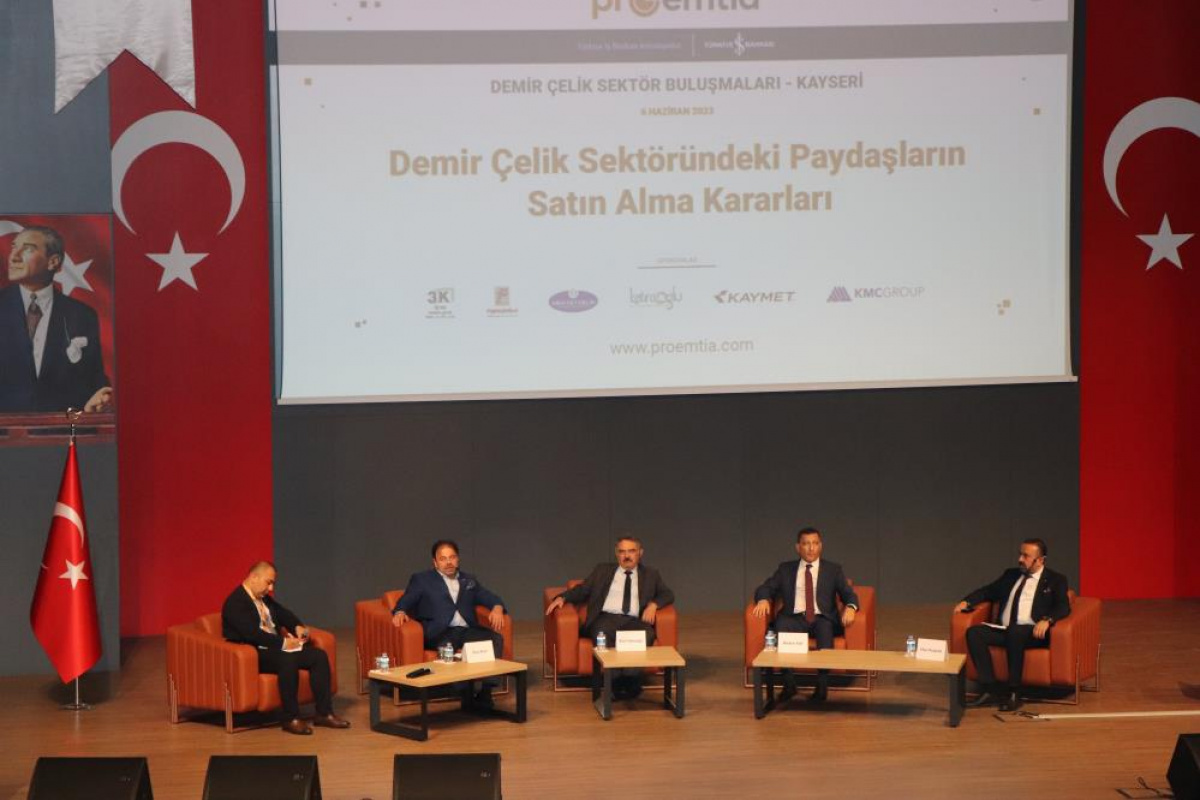 Proemtia, ‘Demir Çelik Sektör Buluşmaları’nın ilkini gerçekleştirdi