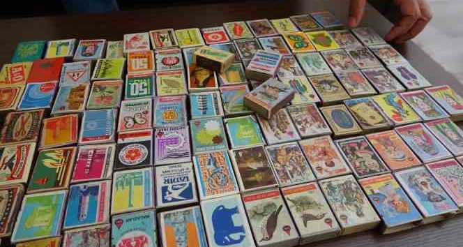 Van’da yarım asırlık kibrit kutusu koleksiyonu