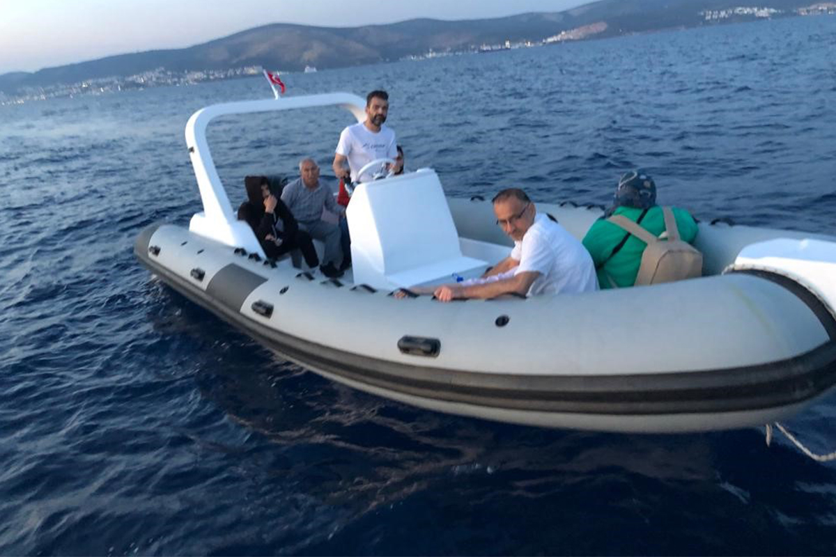 Bodrum’da 8 düzensiz göçmen yakalandı