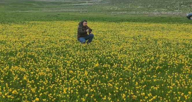 Keşiş Gölü doğanın bin bir rengiyle hayran bırakıyor