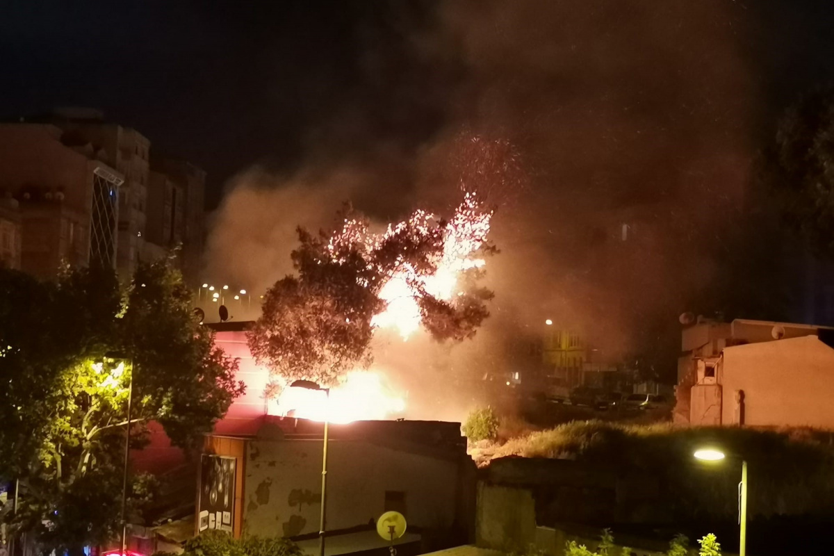 Bandırma’da otluk alanda çıkan yangın korkuttu