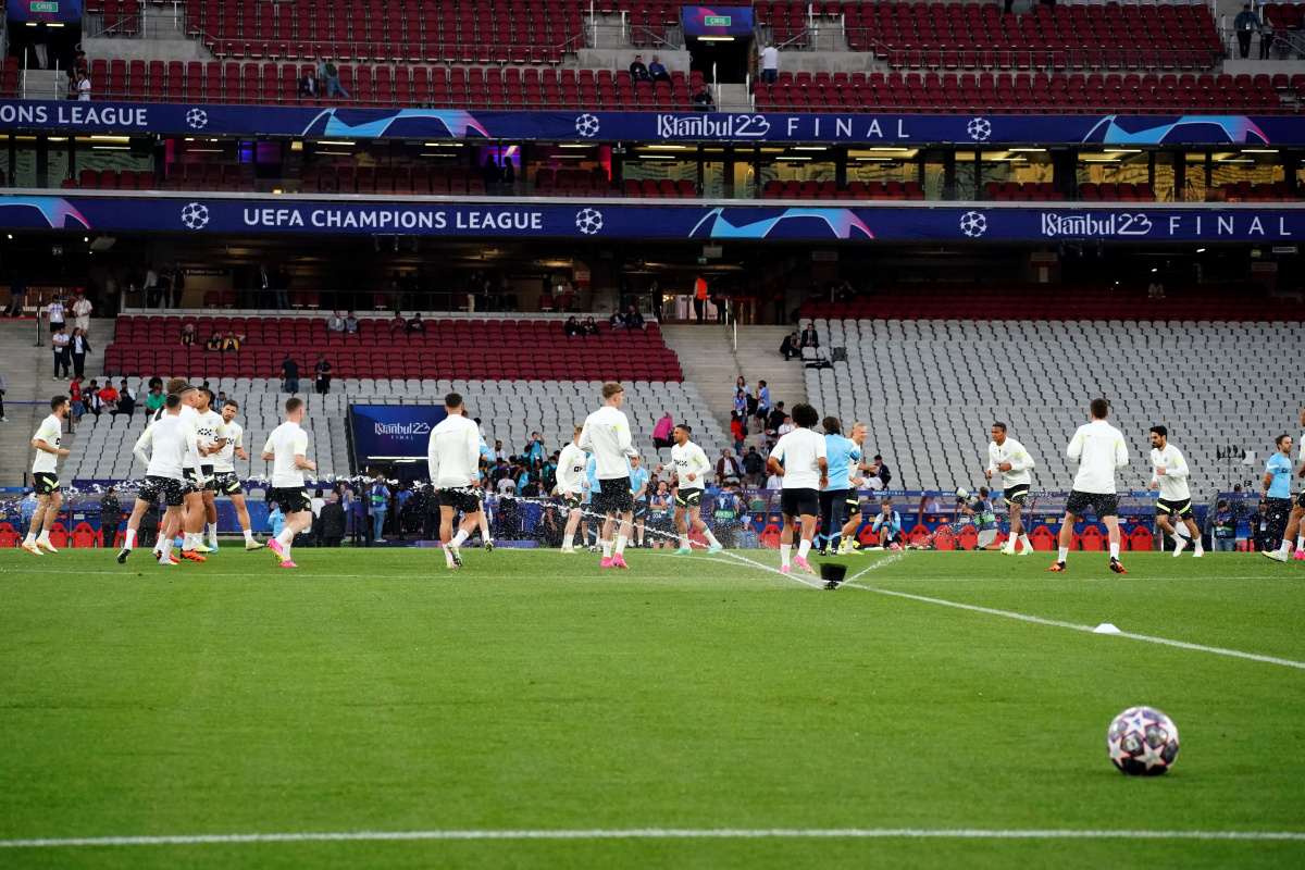 Manchester City, Inter maçı hazırlıklarını tamamladı