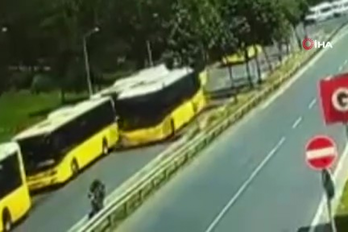 Esenler’de duraktaki İETT otobüsünü kaçırdı