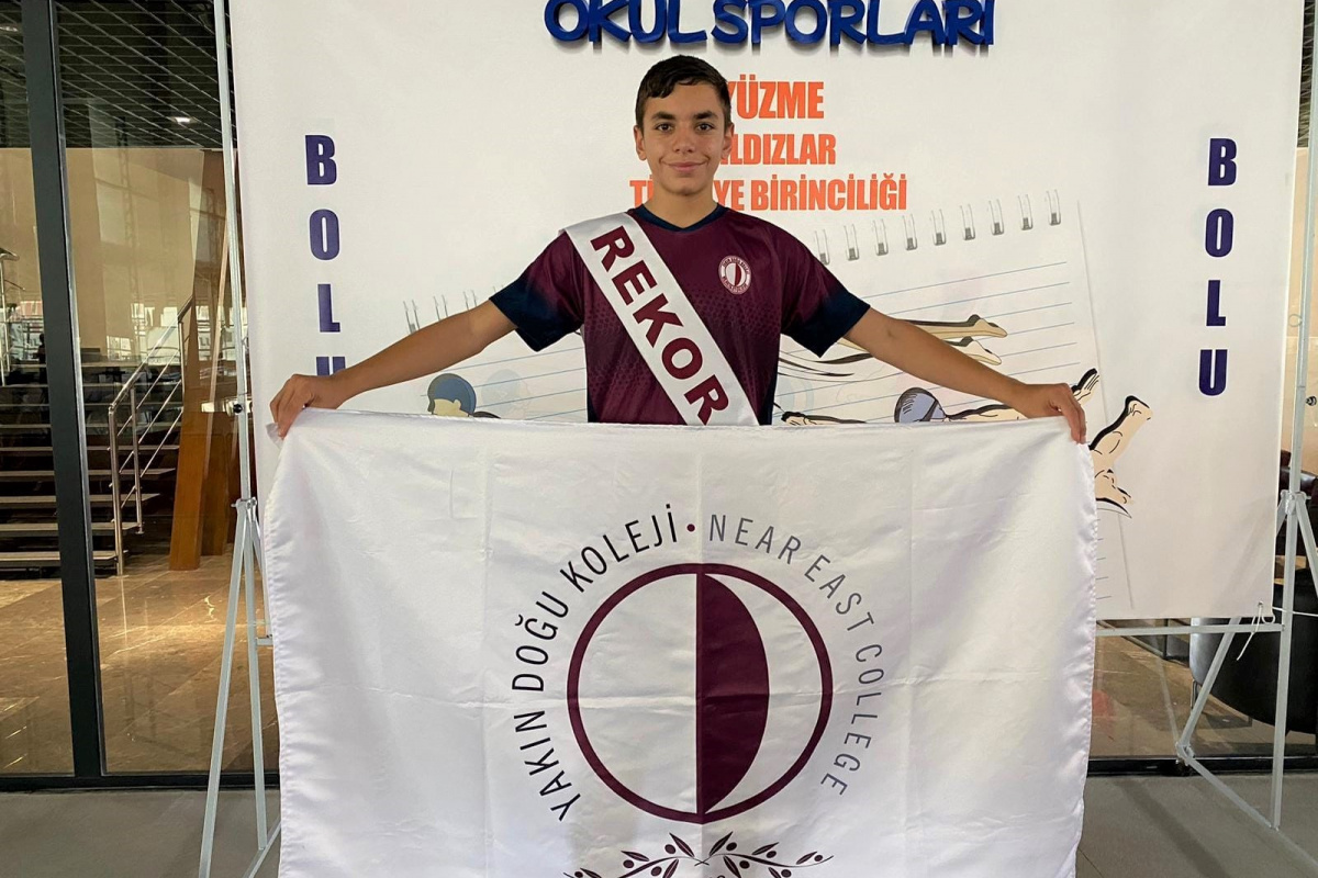 Barkan Can Aykut, yüzmede Türkiye birincisi oldu
