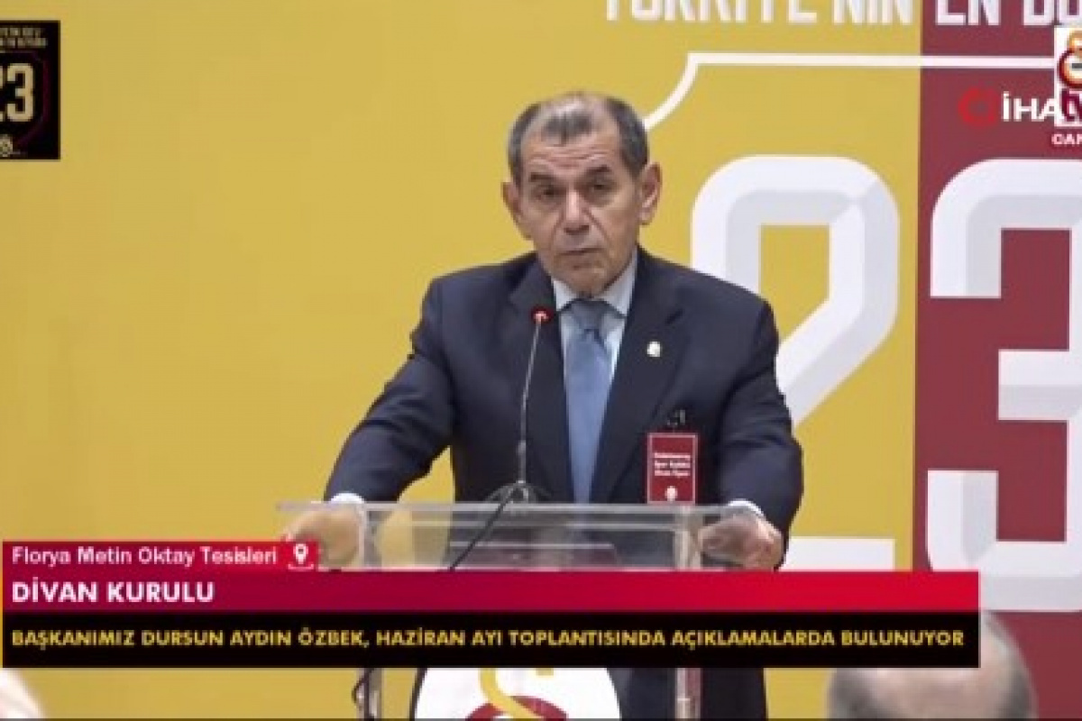 Dursun Özbek: ‘Galatasaray’ı torunlarımıza gurur duyduğumuz bir şekilde bırakacağımıza yürekten inanıyorum’
